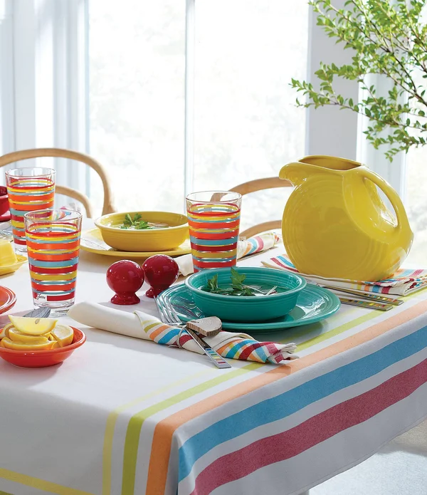 Fiesta Large Disk Pitcher - Lemongrass