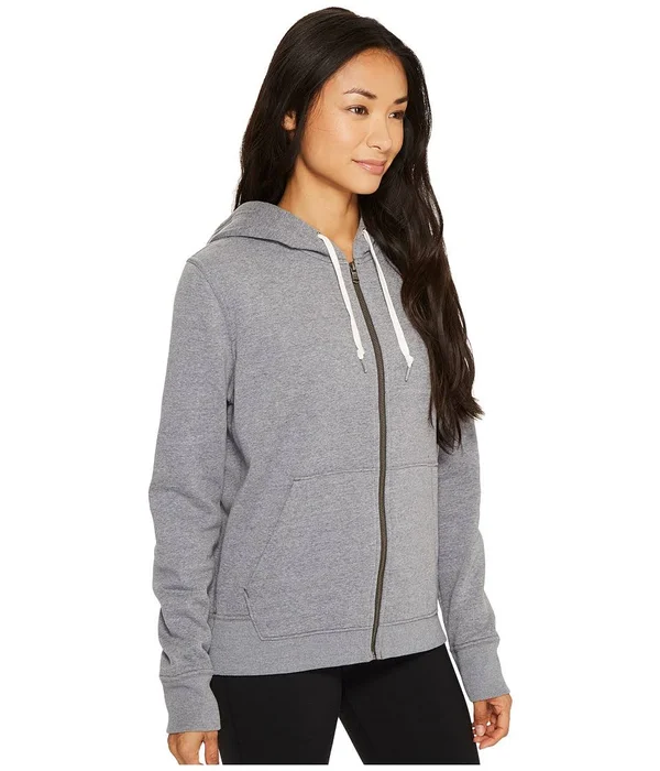 Under Armour Women's Favorite Fleece Full Zip Hoodie - Carbon Heather /Charcoal, Large