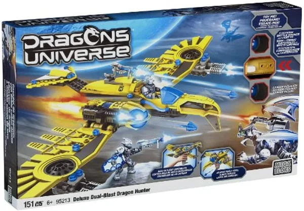 Mega Bloks Deluxe Dual-Blast Dragon Hunter