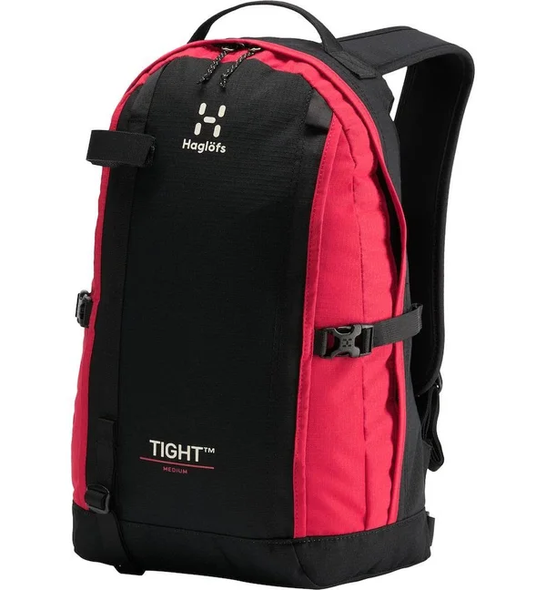 Hagl鰂s Tight Medium 20L Backpack Black Scarlet Red