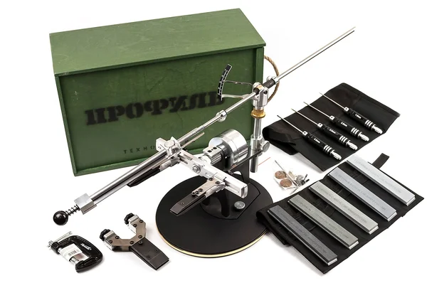 TSPROF Professional Knife Sharpener System - Knife Sharpening Kit - Standard K02