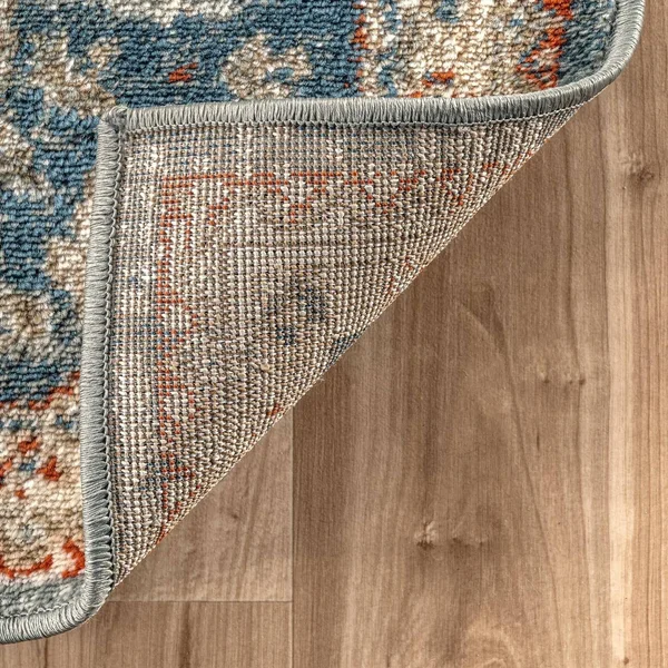 nuLOOM Luna 8 x 10 Blue Indoor Medallion Area Rug, OWLN03A-8010