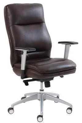 Beautyrest Platinum Abott Mid-Back Task Chair - Brown (49608BR)