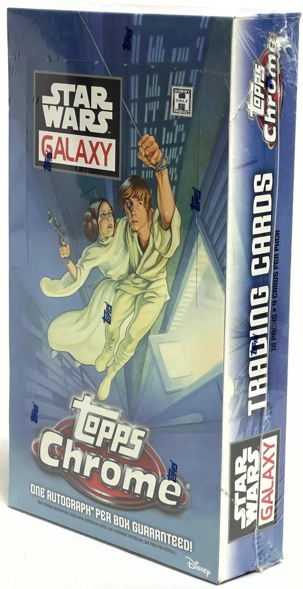 2021 Topps Chrome Star Wars Galaxy Hobby Box