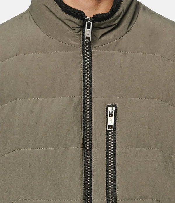 Marc New York Men's Carlisle Stretch Packable Moto Jacket - Ink
