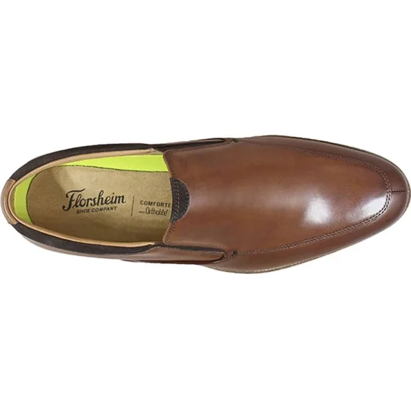 Florsheim Shoes Uptown Moc Toe Slip on Cognac Size 7