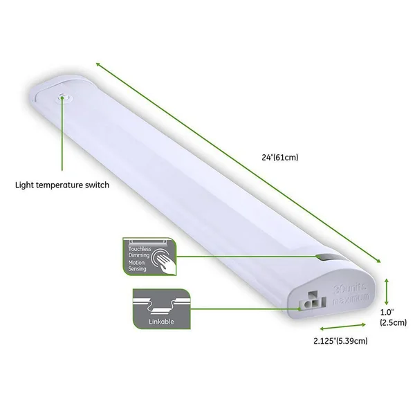 GE - LED light bulb - shape: A19 - 11 W (equivalent 60 W) - 2700 K