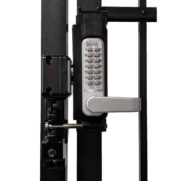 Lockey Sumo GL2 Surface Mount Gate Lock, Satin Chrome Marine