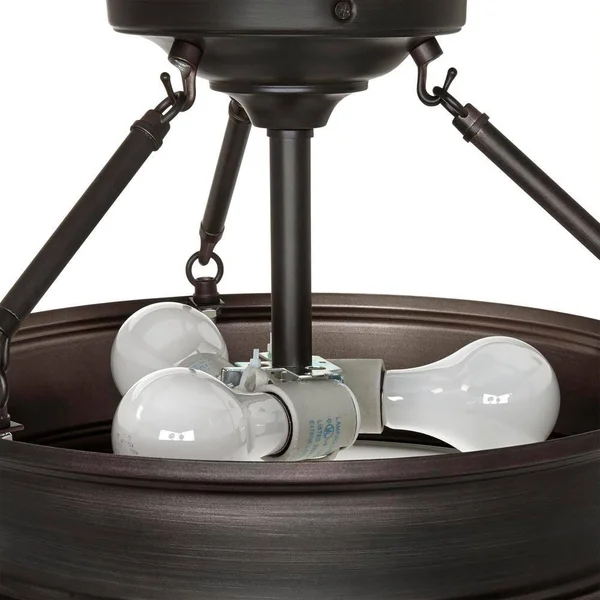 Home Decorators Collection Grafton 3-Light Hallmark Bronze Semi Flush Mount Ceiling Light