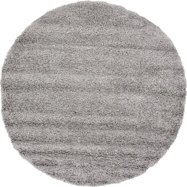 6&x9& Solid Shag Rug Cloud Gray - Unique Loom