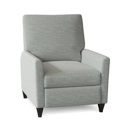 Harrison 31x22 Wide Sunbrella Manual Standard Recliner Wayfair Custom Upholstery Body Fabric: Conversation Capri - Leg Color: Gra