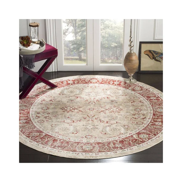 Safavieh Windsor Lucia Framed Floral Rug - Beige