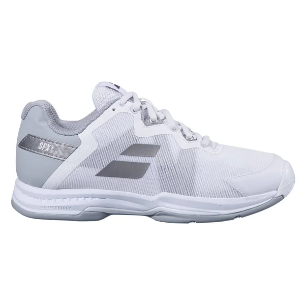 Babolat Women's SFX 3 All Court Tennis Shoes (White/Silver)