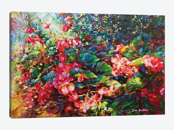 Leon Devenice Paintings on Canvas Art - Believe in Tomorrow Print ( scenic & landscapes > Nature > Gardens & Flo