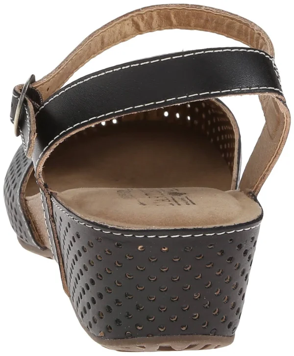 L&Artiste by Spring Step Women's Lizzie - Black Leather