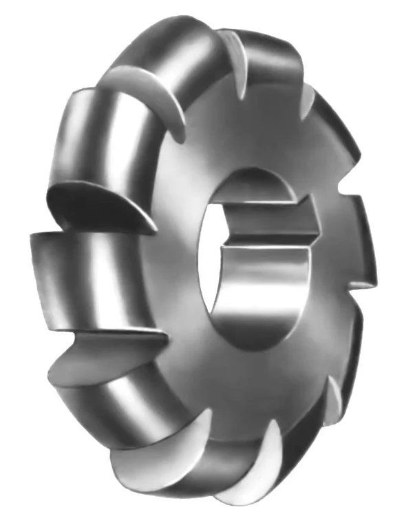High Speed Steel Convex Cutter - 0.312 Dia of Circle x 4 Dia. x 1.25 Hole