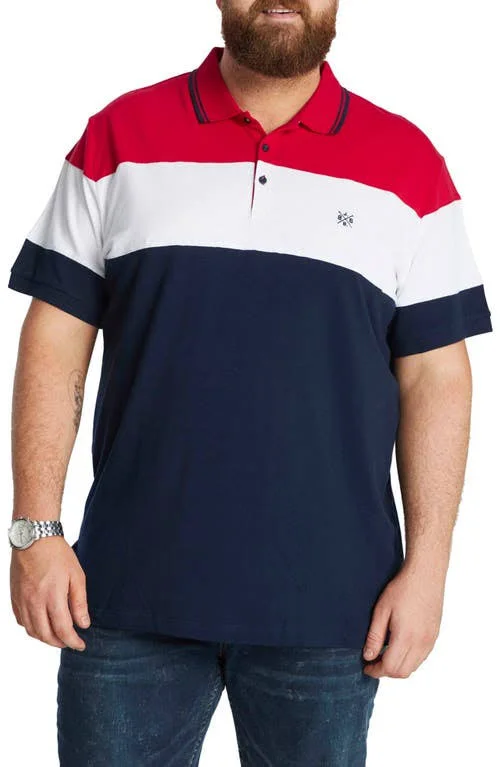 Johnny Bigg Big Tall Dangerfield Polo Men's Clothing Red : 4XL