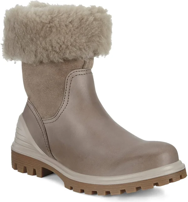 Ecco Tredtray Mid-Cut Slip-On Boot Size - Brown - Ankle Boots