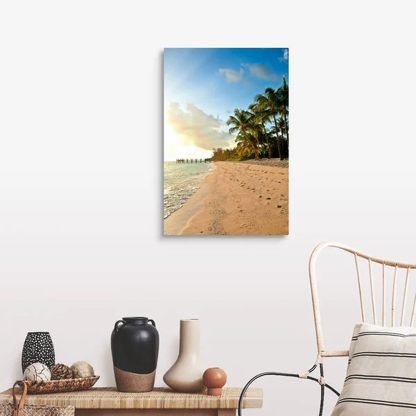 Walk The Beach - Canvas Wall Art, 20x30, Great Big Canvas