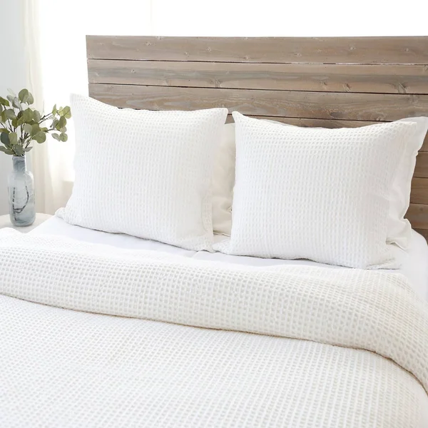Pom Pom at Home Zuma Bed Blanket, King, Cream