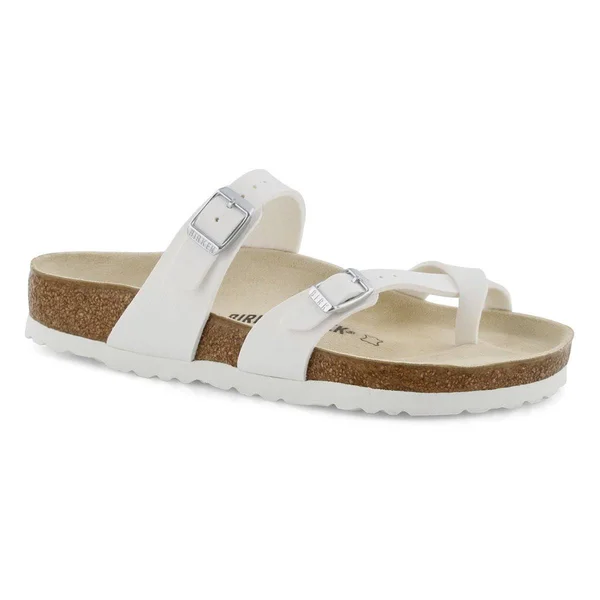 Birkenstock Mayari Birko-Flor White