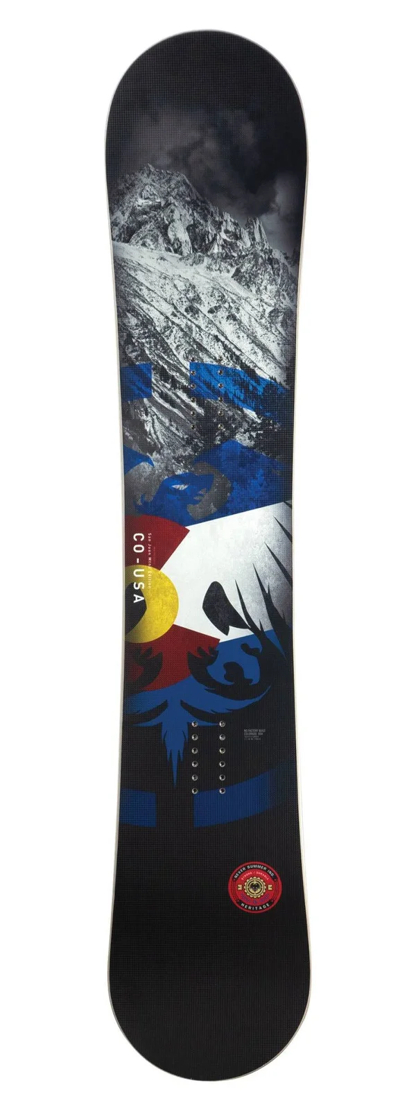 Never Summer Heritage x 2020 Snowboard - 163