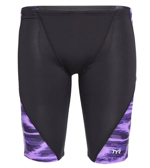 TYR SAMBS7A Men's Lambent Blade Jammer Swimsuit - Purple - 26