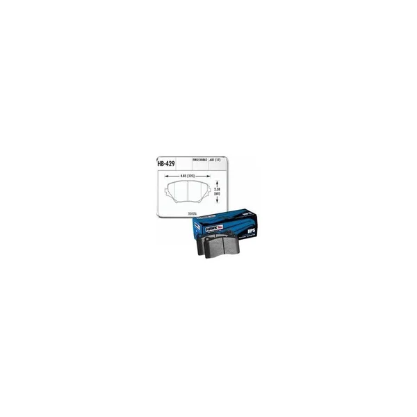 Hawk HPS Performance Brake Pads - HB429F-681
