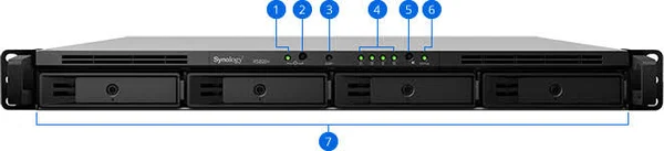 Synology RackStation RS820+ 4-Bay Diskless NAS Server - SATA 6Gb/s