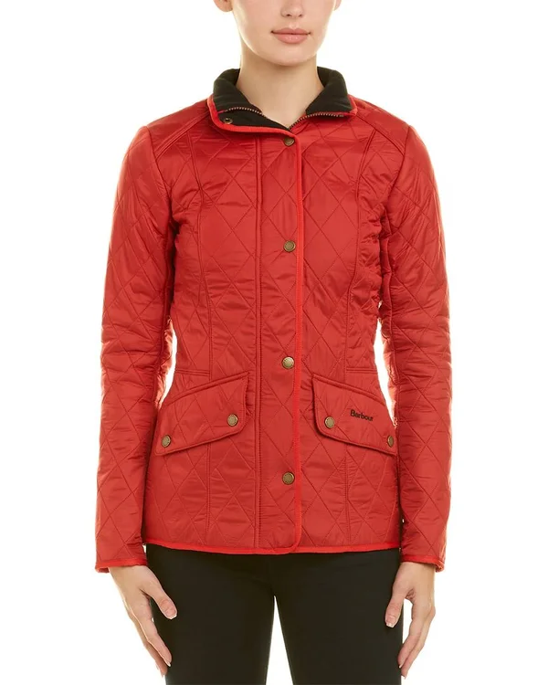 Barbour Cavalry Polarquilt Jacket - Red