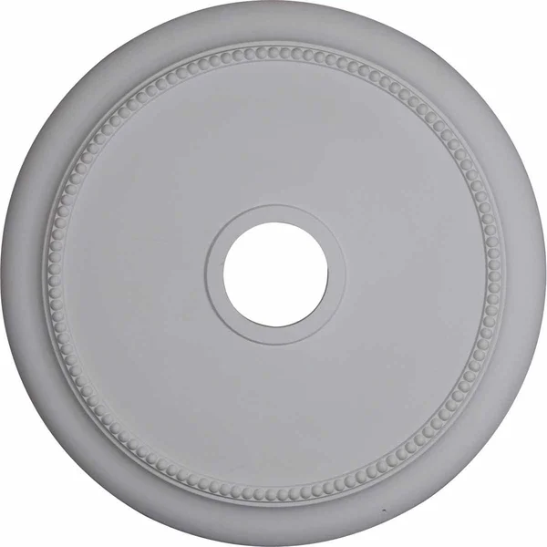 24 1/8x22OD x 4 3/8x22ID x 2 1/4x22P Crendon Ceiling Medallion (Fits Canopies Up to 4 3/8x22) - Hand-Painted Mississippi Mud Crac