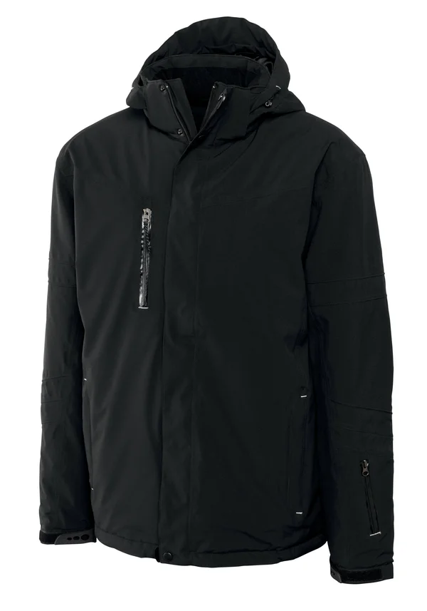 Cutter & Buck Men's Big and Tall CB WeatherTec Sanders Jacket - Black