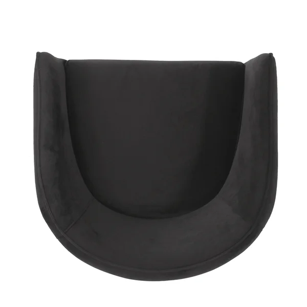 Grelton Modern Glam Velvet Club Chair with Hairpin Legs by Christopher Knight Home - 27.50x22 L x 24.50x22 W x 31.00x22 H - Gray