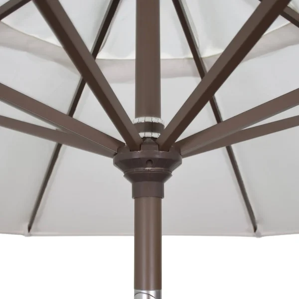 California Umbrella 9 ft. Aluminum Push Button Tilt Market Umbrella