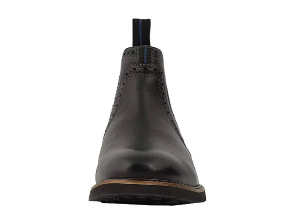 Men's Nunn Bush Otis Plain Toe Chelsea Boot - Size: 8.5, Black
