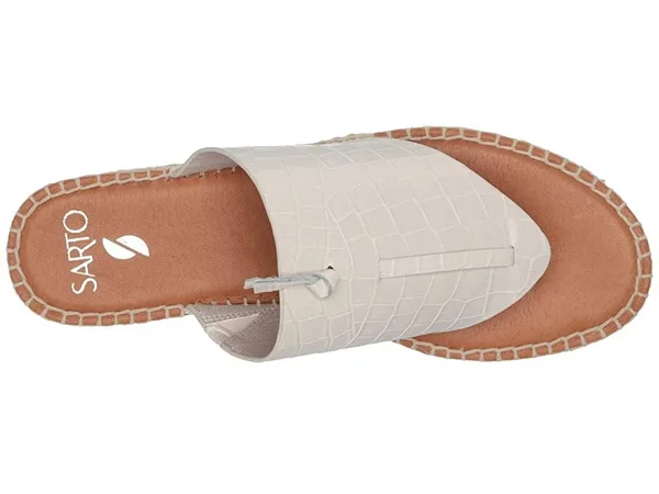 Sarto by Franco Sarto Women's Malia Platform Espadrille Sandal, Size: 8, Putty Leather