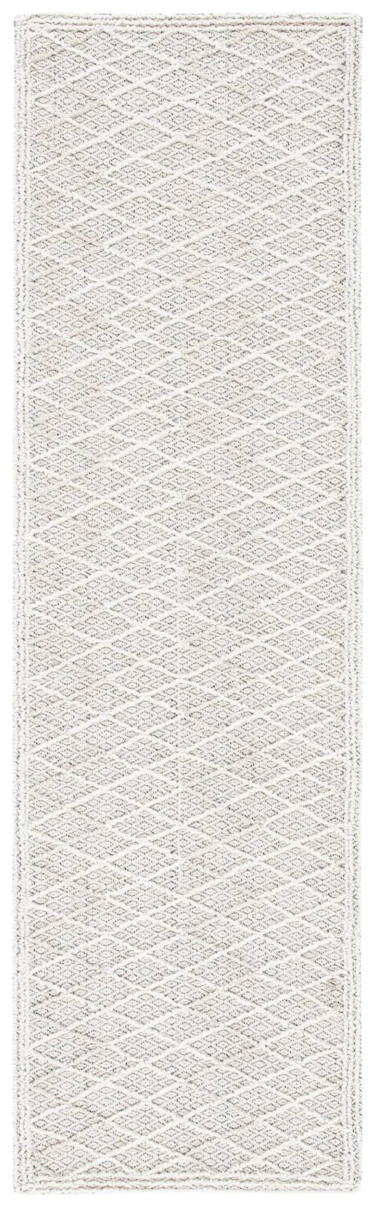 Trace Collection TRC209A Rug Ivory - Black, Rectangle 9' x 12'