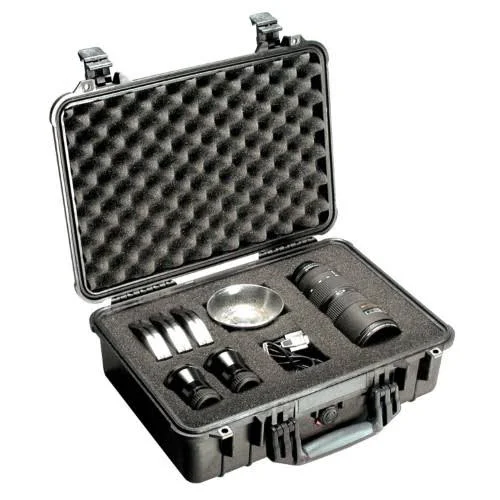 Pelican 1500 Case with Foam (Black) 1500-000-110