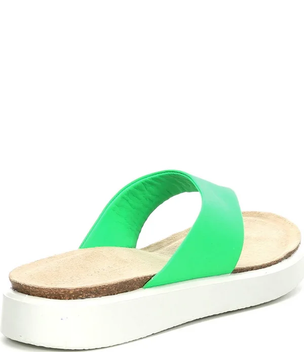 Ecco Women's Corksphere Thong Sandals - Coral