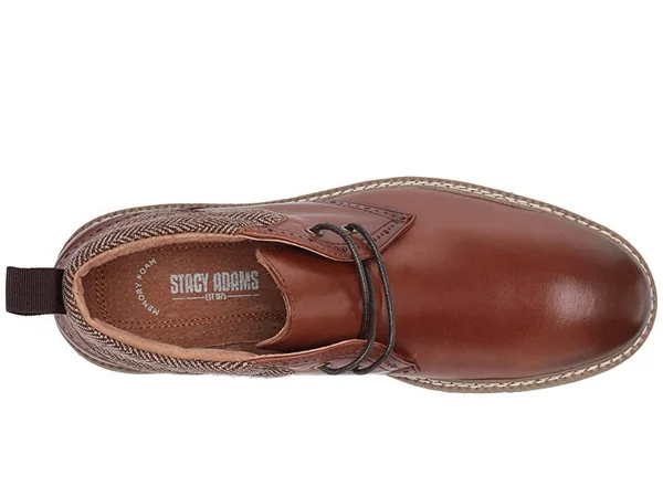Men's Stacy Adams Grantley Plain Toe Chukka Boot, Size: 12