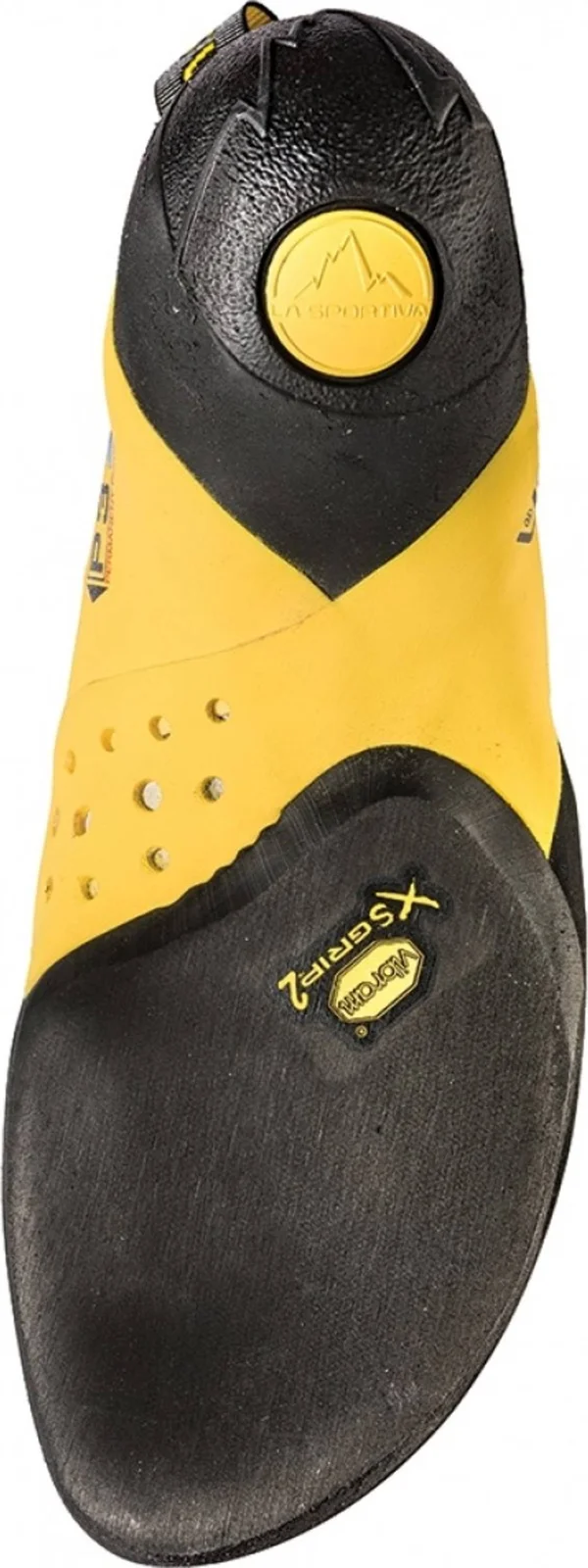 La Sportiva Solution Climbing Shoe - White/Yellow, 39