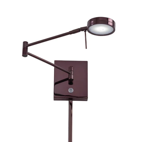 George Kovacs P4308-647 LED Swing Arm Wall Lamp - Copper Bronze Patina