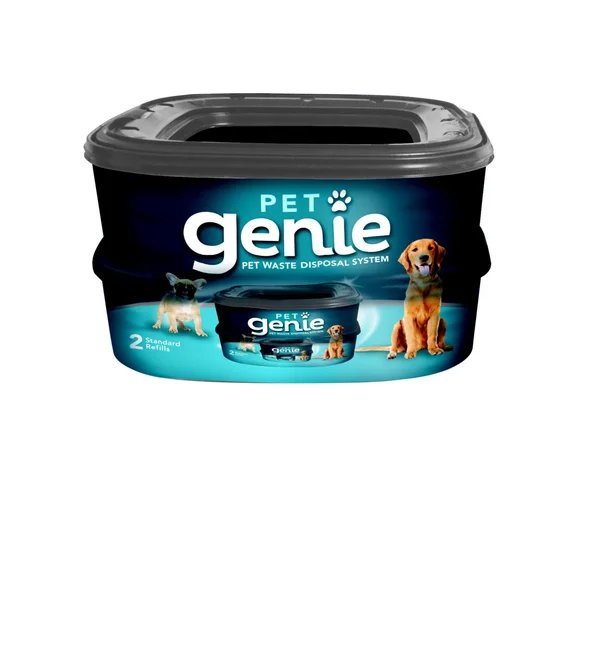 Pet Genie Pet Waste Disposal System - 2 Pack Refill
