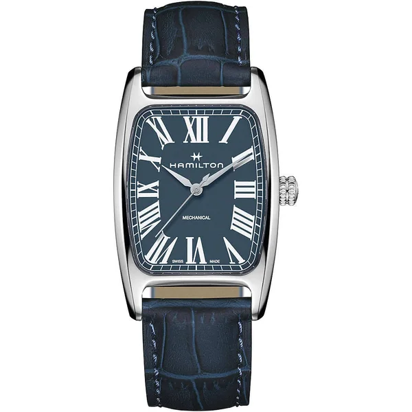 Hamilton Boulton Hand Wind Blue Dial Men's Watch H13519641