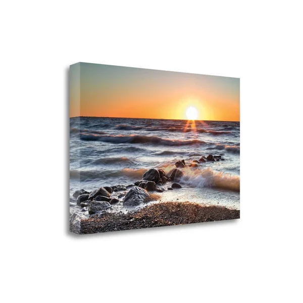 Tangletown Fine Art Sunset at Blue Point by Daniel J. Bellyk