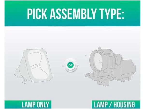Original Ushio Projector Lamp Replacement with Housing for Eiki LC-WUL100