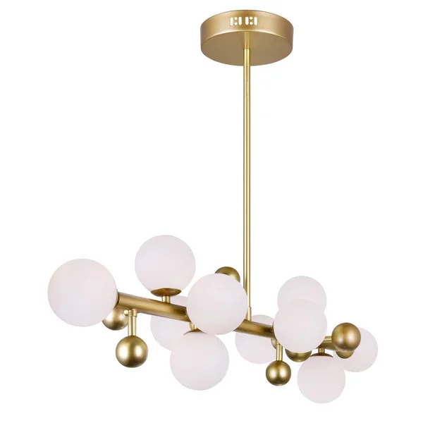CWI Lighting 1125P36-10-268 Element 10 Light Chandelier with Sun Gold Finish