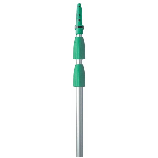 Unger Ed370 Opti-Loc Aluminum Extension Pole, 12ft, Three...