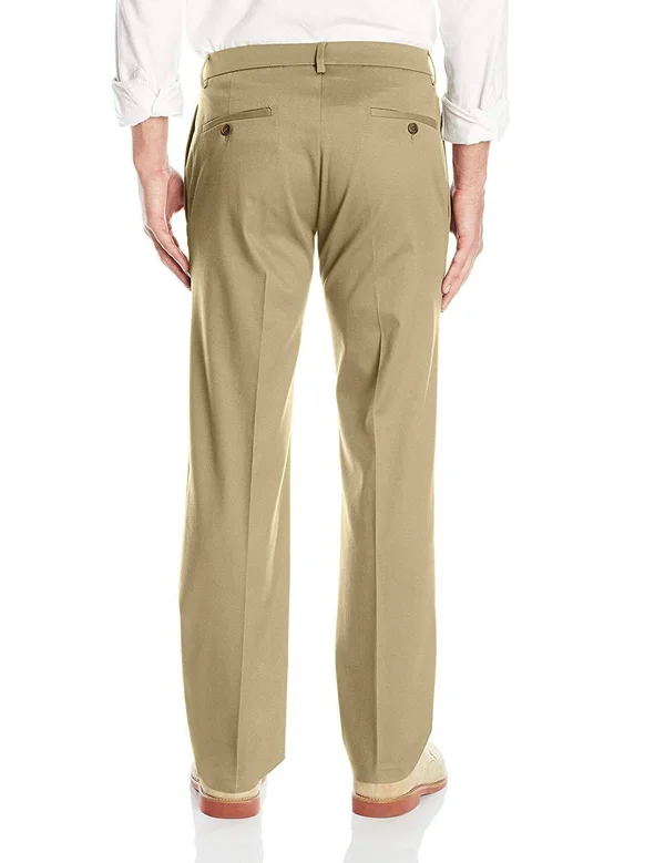 Haggar Mens Premium No Iron Straight Fit Pants