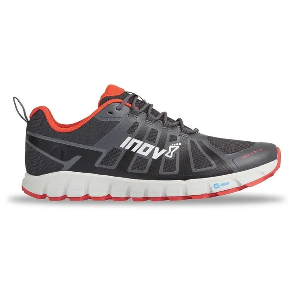 Inov8 Men's Terraultra 260 Shoe - 8 - Grey - Red